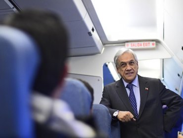 Presidente Piñera aterriza en Perú en medio de grave crisis institucional que atraviesan