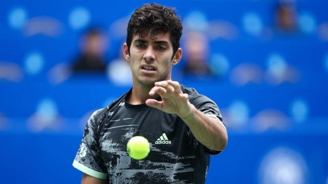 Cristian Garin desperdició dos match points y terminó cayendo en Moscú