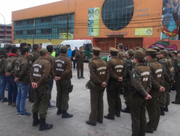 18ª ronda masiva policial culmina con 319 personas detenidas en la región de Valparaíso