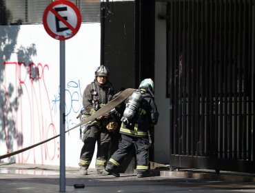 Incendio afectó a oficinas del Instituto Nacional en medio de nuevos incidentes