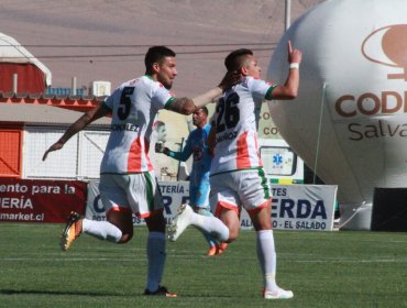 Cobresal se hizo fuerte de local y derrotó a Palestino que no pudo alcanzar el subliderato