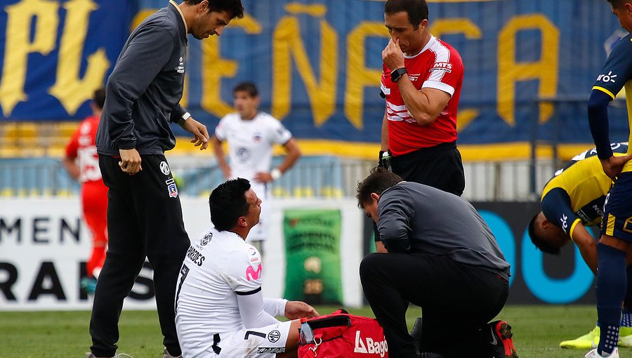 Esteban Paredes estará al menos dos semanas fuera de las canchas