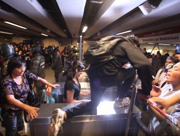 Subsecretario Ubilla calificó de "delincuencia pura y clara" las evasiones en el Metro