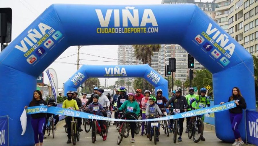 Viña del Mar vivirá este domingo la segunda fecha de las Cicletadas Familiares 2019