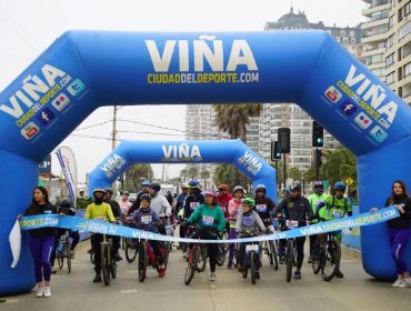 Viña del Mar vivirá este domingo la segunda fecha de las Cicletadas Familiares 2019