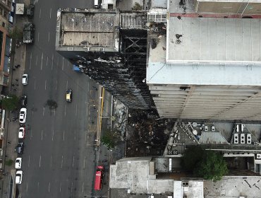 Pisos 10 y 12 del edificio corporativo de Enel fueron los más afectados por incendio