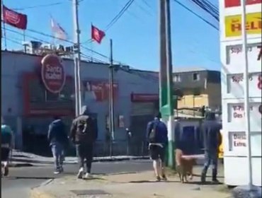 [VIDEO] Supermercados son saqueados en distintos puntos de Valparaíso