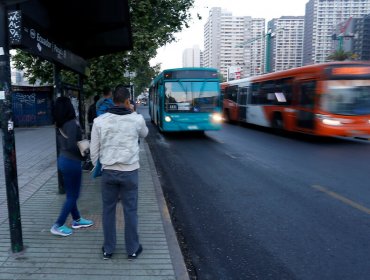 Transporte público operó con el 93% de su capacidad en la región Metropolitana