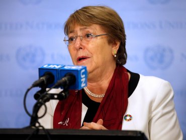 Michelle Bachelet y "guerra" mencionada por Piñera: "Sólo agrava aún más la situación"