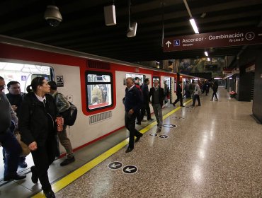 Línea 1 del Metro de Santiago adelantó su horario de cierre para las 18:30 horas