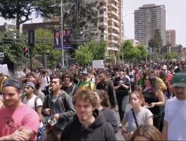 El increíble 'timelapse' que da cuenta de la masiva movilización de Valparaíso a Viña del Mar