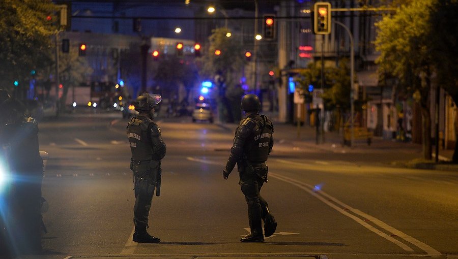 Toque de queda en la región de Valparaíso comenzará a regir desde las 22:00 horas