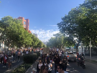 [VIDEOS] Masiva manifestación pacífica en diversos puntos de Viña del Mar