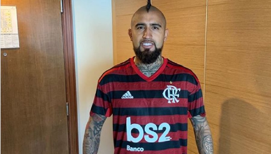 En Argentina criticaron apoyo de Vidal a Flamengo para la final de Libertadores