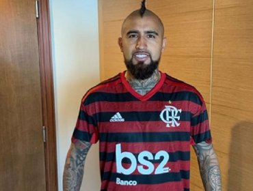 En Argentina criticaron apoyo de Vidal a Flamengo para la final de Libertadores