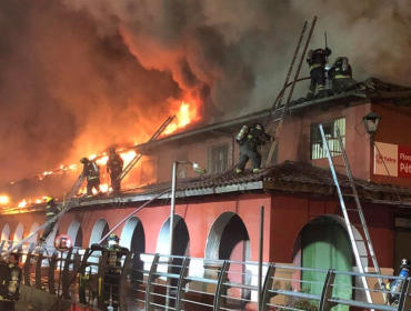 En prisión preventiva quedó único imputado por incendio en Centro Regional de Abastecimiento de Talca