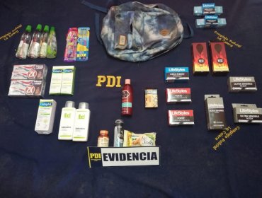 PDI detuvo a cuatro personas que fueron sorprendidas saqueando farmacia en La Calera