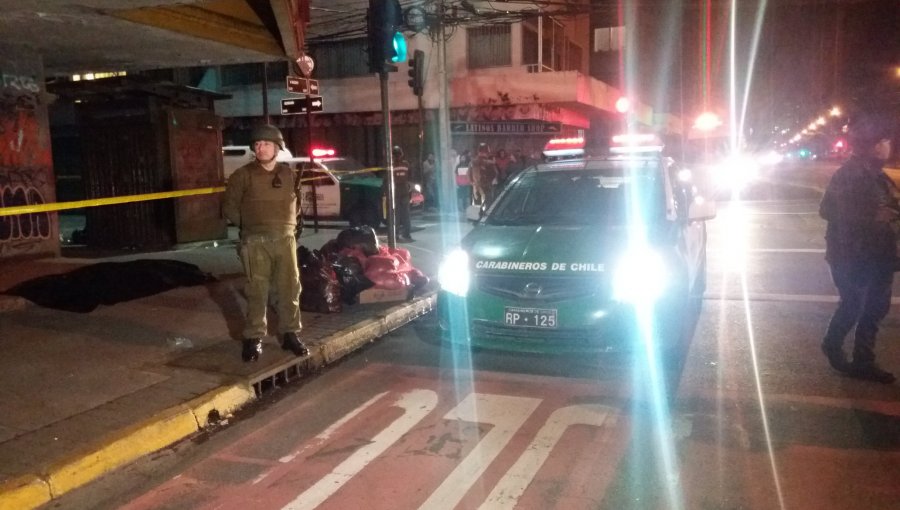 Hombre falleció tras recibir un disparo en su cabeza en el centro de Concepción