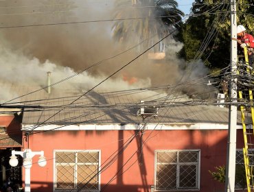 Alcalde de Quilpué por incendio en la Municipalidad: "El cambio no se hace así"