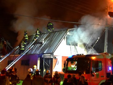 Una mujer falleció tras incendio registrado en la ciudad de Punta Arenas