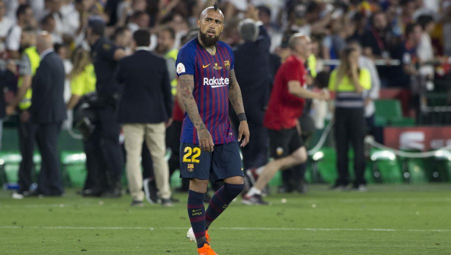 Diario Sport catalogó a Vidal como revulsivo y fuera de la "unidad B" del Barça