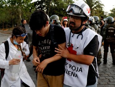 Cifra de personas heridas durante las protestas supera las 2.100, según Cruz Roja de Chile