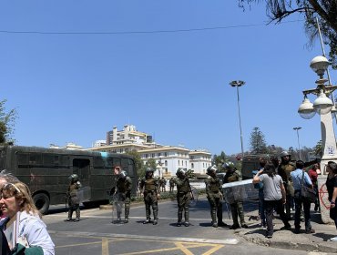 Tránsito por puente Libertad en Viña del Mar se encuentra suspendido por Carabineros