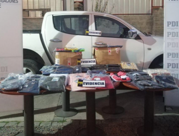 Sujeto que saqueaba tienda comercial en Viña del Mar fue sorprendido por detectives de la PDI