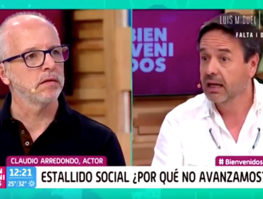 Así fue el tenso cara a cara televisivo entre Alberto Plaza y Claudio Arredondo