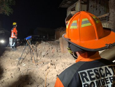 Cité ubicado en el centro de Santiago sufrió el derrumbe de muro del segundo piso