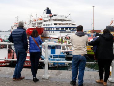 Valparaíso recibió cerca de 500 pasajeros provenientes de dos cruceros que recalaron esta semana