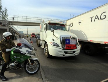 Movimiento "No más Tag" llegará hasta Kennedy para luego retornar a Pudahuel tras acuerdo con Carabineros