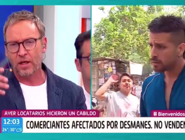 Martín Cárcamo reprochó en vivo a su director por "cortar" a entrevistado