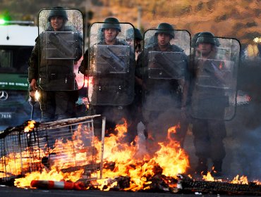 Incidentes durante manifestaciones dejan 58 detenidos y 32 lesionados en la región de Valparaíso