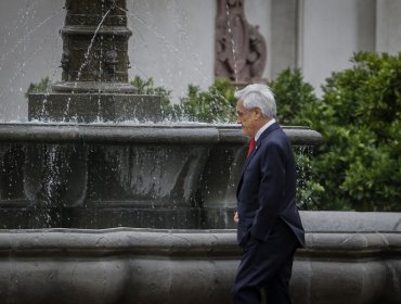 Presidente Piñera participó en sesión fotográfica en la antesala a marcha en Santiago