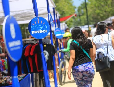 “Todos x las Pymes de Muni Stgo” reúne a emprendedores en Parque Araucano