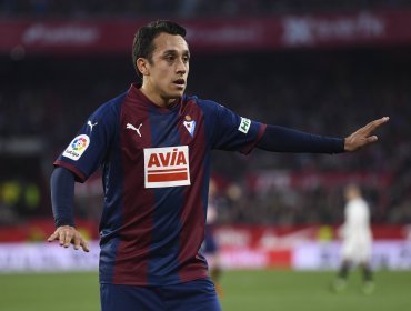 España: Fabián Orellana dijo presente en dura derrota del Eibar ante Real Madrid