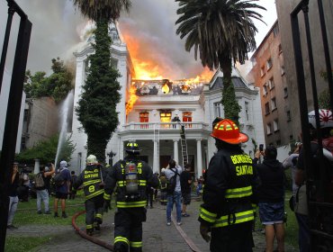 En prisión preventiva joven detenido por el incendio de la U. Pedro de Valdivia