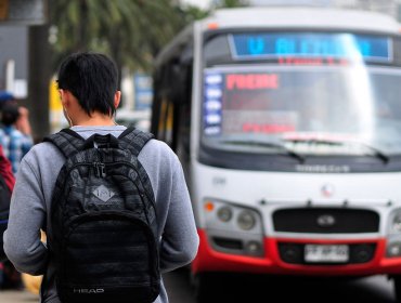 Microbuses tendrán funcionamiento normal este martes en el Gran Valparaíso, sólo si se les garantice su seguridad