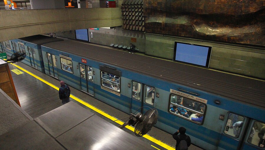 Cuatro estaciones de la Línea 2 del Metro de Santiago volvieron a entrar en operaciones