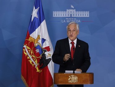 Presidente Piñera llama a generar acuerdos por la paz, la justicia y una nueva Constitución