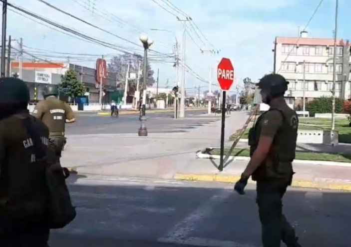 Municipalidad de Llay Llay denunciará a Carabineros por lanzar bombas lacrimógenas al edificio consistorial