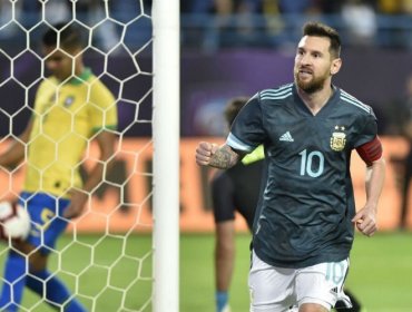 Argentina derrotó por la mínima a Brasil en amistoso marcado por el regreso de Messi