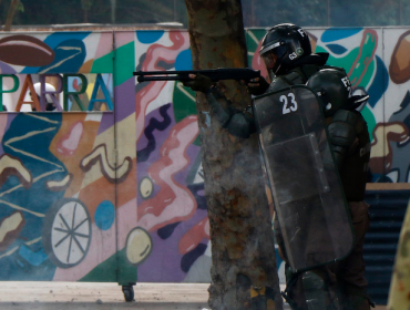 Corte de Rancagua ordena a Carabineros abstenerse de usar balines contra manifestantes