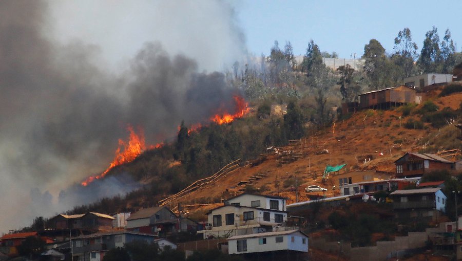 Intendente de Valparaíso pide refuerzo de militares en incendios y anuncia acciones legales por 'fake news'