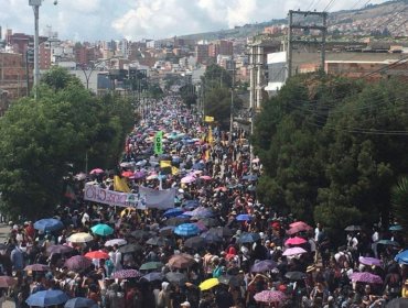 Colombia se suma al descontento social sudamericano y vive multitudinario paro nacional contra el Gobierno