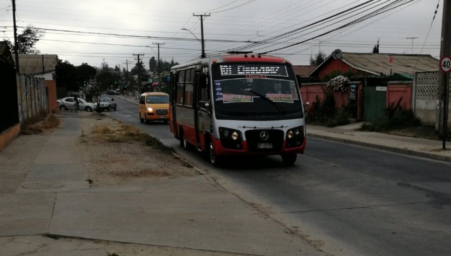 Dirigente confirma que sólo un 30% de buses prestan servicio en calles de la provincia de Marga Marga