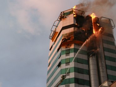 Decretan prisión preventiva para acusado de incendio en Caja Los Andes