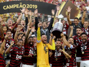 Flamengo venció sobre el final a River y se consagra campeón de la Libertadores