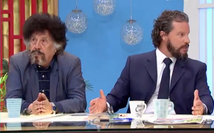 El tenso encontrón que protagonizaron Dr. File y Compadre Moncho: "Léete este libro"